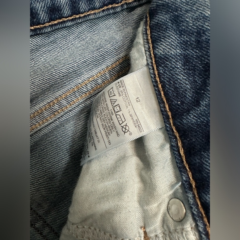 Old Navy OG straight high rise jeans size 12 - Picture 3 of 4